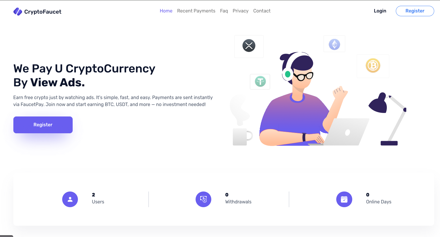 CryptoFaucet